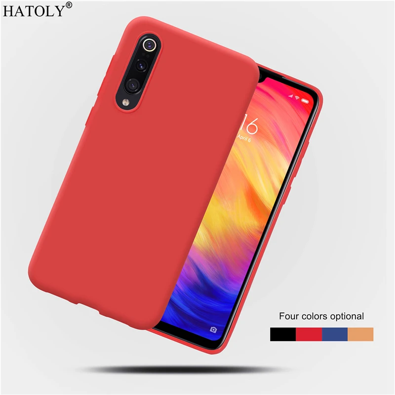 

Xiaomi Mi 9 Case Cover For Redmi 6 7 Note 6 7 Pro Mi 9 SE Matte Scrub Soft Silicone Shell Bumper Phone Case for Xiaomi Mi 9