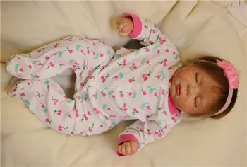 

silicone reborn baby dolls for sale 20" fake newborn baby soft cotton body children doll gift realista bebe alive reborn bonecas