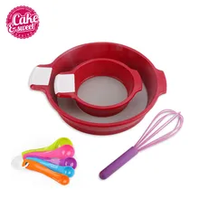 Высокое качество Нержавеющая сталь сито для муки с Еда Класс Пластиковый шейкер фильтр сахара выпечки Кондитерские инструмент мерная ложка