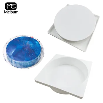 

Meibum diameter 180mm Round Silicone Mold DIY Sponge Cake Mould Bread Baking Pan Cheese Mousse Cake Modle Kitchen Baking Tools