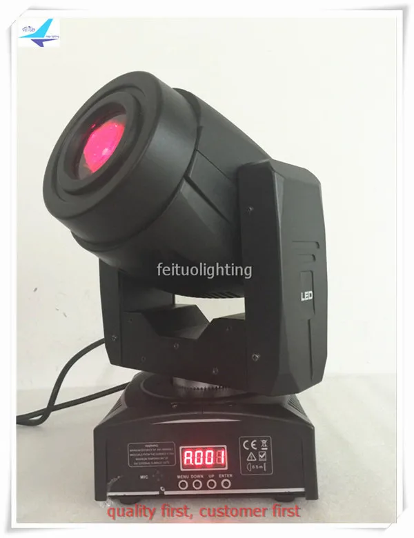 

free shipping 8pcs/lot LED 60W Mini Stage Moving Head Light Equipment Spot 3 Prism Gobos Pattern Luces DJ Disco Wedding Lighting
