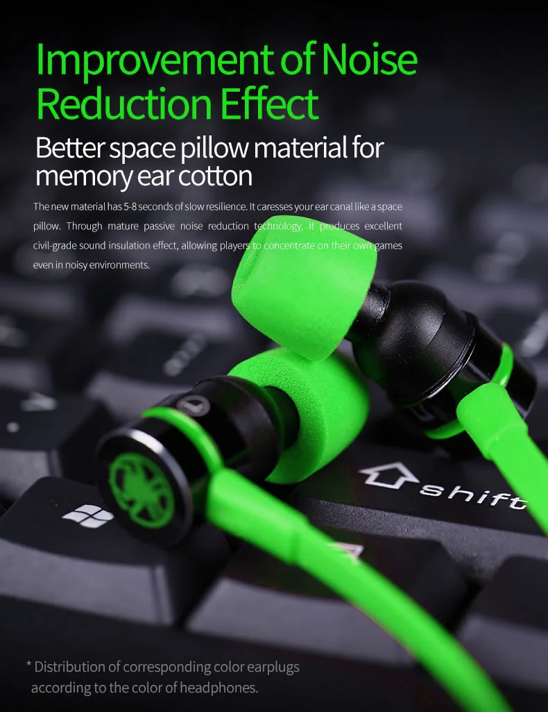 in-ear gaming fone de ouvido fio handsfree