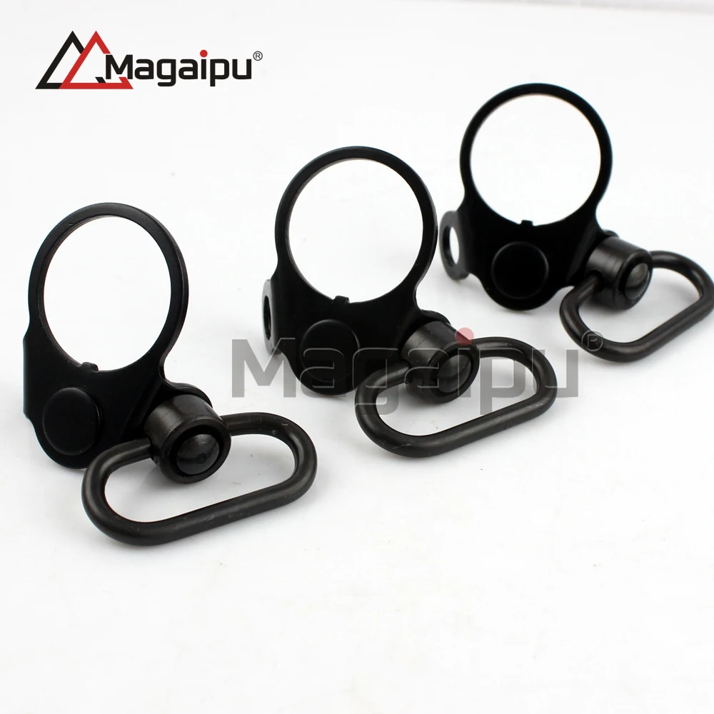 Magaipu Dual Side Full Steel End Plate Ambidextrous QD Sling Mount Adapter Attachment Push Button For Airsoft | Спорт и развлечения