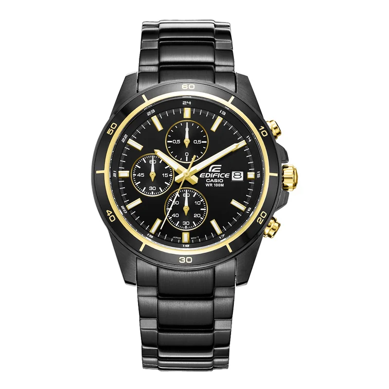 Casio Часы серии EDIFICE 2018 новые модные спортивные 10 бар водонепроницаемые кварцевые
