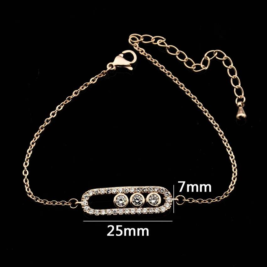 Стильный Кристалл браслетом и браслеты для Для женщин Для мужчин ювелирные изделия в стиле "Бохо" Подарки для лучшего друга Шарм золотая цепочка BFF Erkek Bileklik