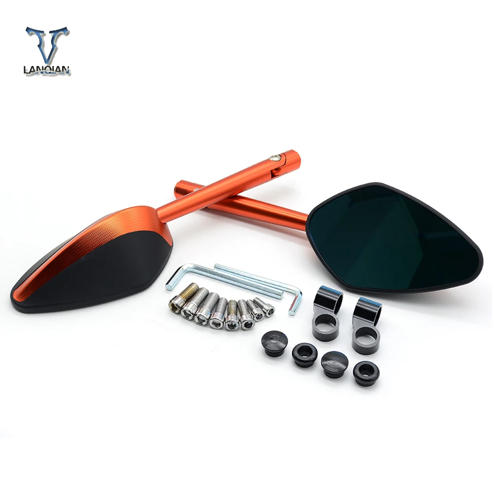 

Universal CNC Aluminum Motorcycle Rearview Mirrors Rear View Side Mirror For Yamaha tmax 500/tmax 530 TMAX 500/530 xp500 XP530