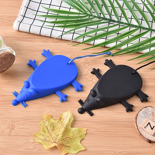 12*10*1.5cm Baby Safety Door Stop Lock Silicone Mouse Door Stopper Kids