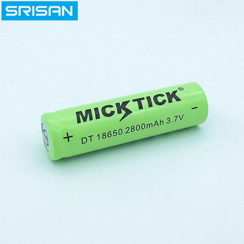 

4Pcs 18650(Not AA) 3.7V 2800mAh Battery batteries batteria lithium Li Ion Rechargeable Large Capacity Flashlight free shipping