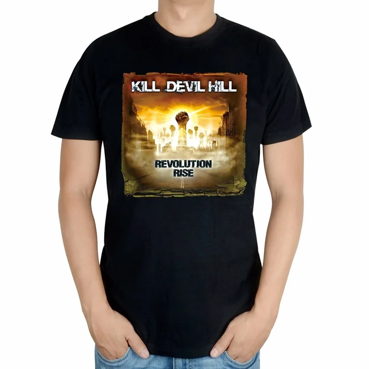 4 вида kill devil Хил Северная Каролина рок Бренд Череп рубашка фитнес тяжелый рок тяжелый металл хлопок футболка с длинными рукавами