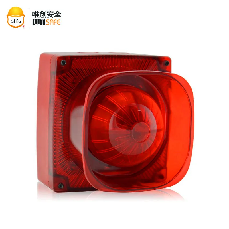 

Small Waterproof Strobe Siren Sound and Light Alarm Conventional Strobe Sounder