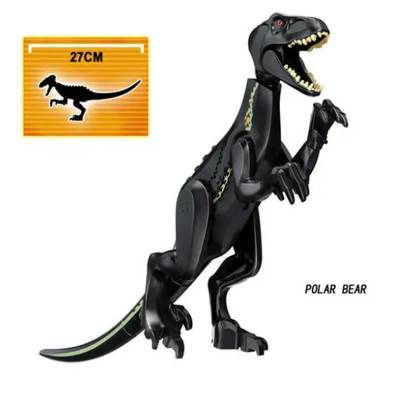 Jurassic Tyrannosaurus Indominus Rex Indoraptor World Park 2 строительные блоки фигурки динозавров игрушки совместимы с