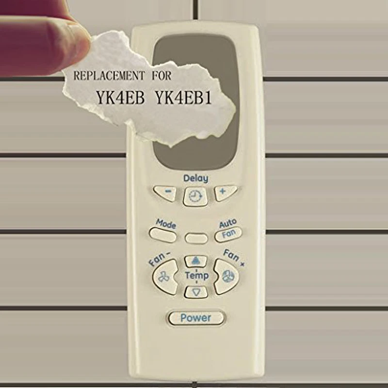 Replacement for GE Air Conditioner Remote Control YK4EB1 YK4EB works