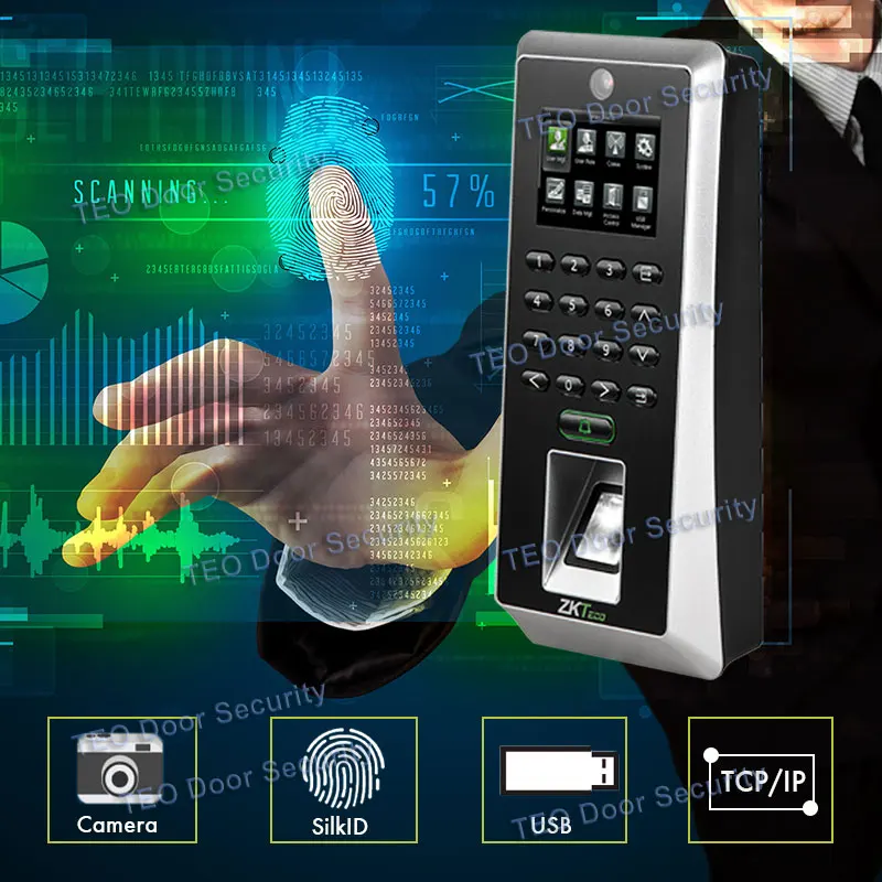 Новейшая Аппаратная платформа ZMM220 F21 Bio ID сенсор считыватель отпечатков пальцев с камерой биометрическая машина отпечатков пальцев 3000 пользователей