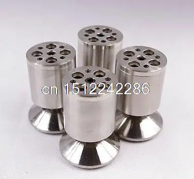 4pcs Set Height 80mm Metal Furniture Chair Ottoman Couch Sofa Leg Feet