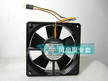 

Original PAPST MULTIFAN 4314S 24V 5W 12CM 120*120*32MM 3 wire dual ball bearing cooling fan
