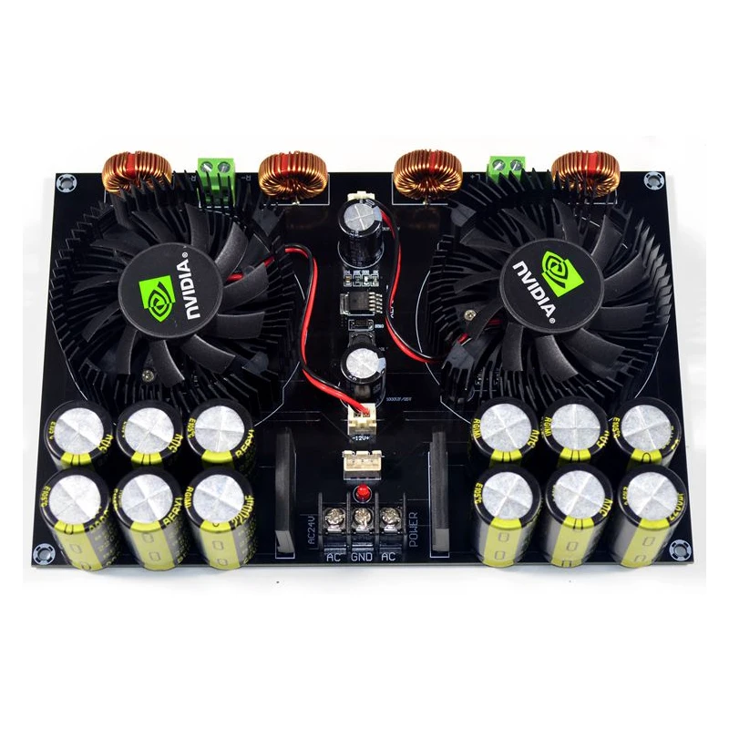 Hi Fi аудио TDA8954 420 Вт + 2 0 Класс D цифровая плата усилителя мощности|Усилители