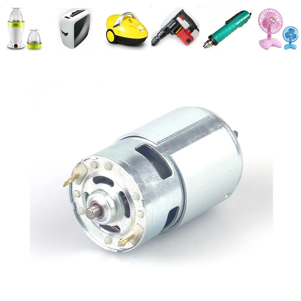 Новый 775 DC 12 V 24 2000 15000 об/мин шаровой подшипник двигателя большой крутящий момент