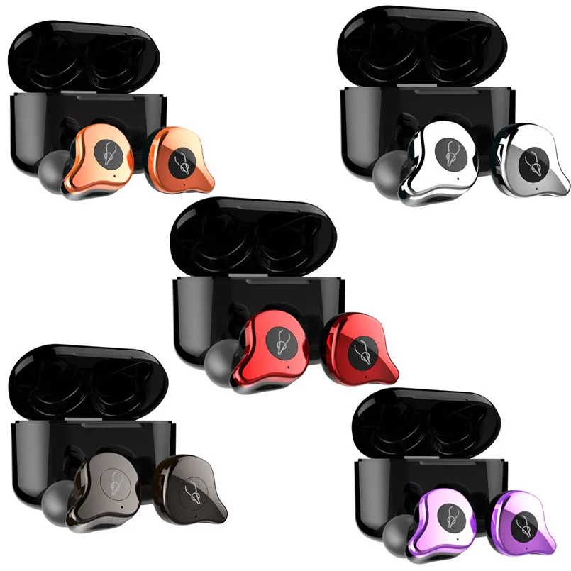 

E12 TWS Bluetooth V5.0 Waterproof Wireless Earbuds In-Ear Earphone Sports Headset Micro USB Charging 40AP4