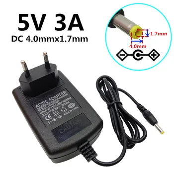 

US EU UK AU Plug AC 100V-240V ac/dc adapter 5V 3000mA power supply 5V 3A power adapter wall Changer 4.0mm*1.7mm travel Converter