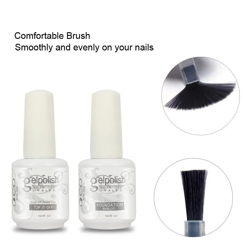 Saviland-professional-15ml-gelpolish-nail-base-coat-top-coat-soak-off-gel-lacquer-varnishes-uv-gel (3)