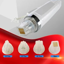 Одноразовая сменная игольчатая головка золотого картриджа фракционный RF микроиглы микро игольчатая машина картриджи наконечники