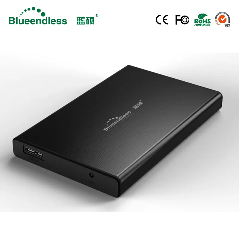  Disco duro externo de aluminio alta velocidad calidad hdd 25 sata usb 30 precio de fábrica hdd carc