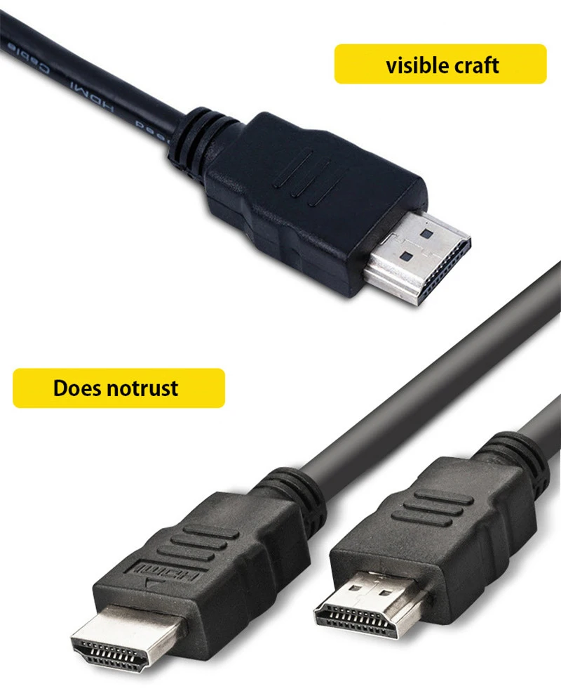 Кабель dvor HDMI 24k позолоченный 2,0 папа-папа 0,5 м 1 м 1,5 м 1,8 м 3 м 5 М 1080P 3D HDMI кабель для HDTV splitter switcher Cabel