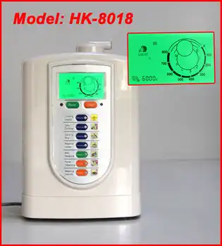 2017 The Most Popular Kangen Alkaline Water Ionizer Machine HK-8018 Up to -850mV ORP Water Electrolysis Machine with pre-filter