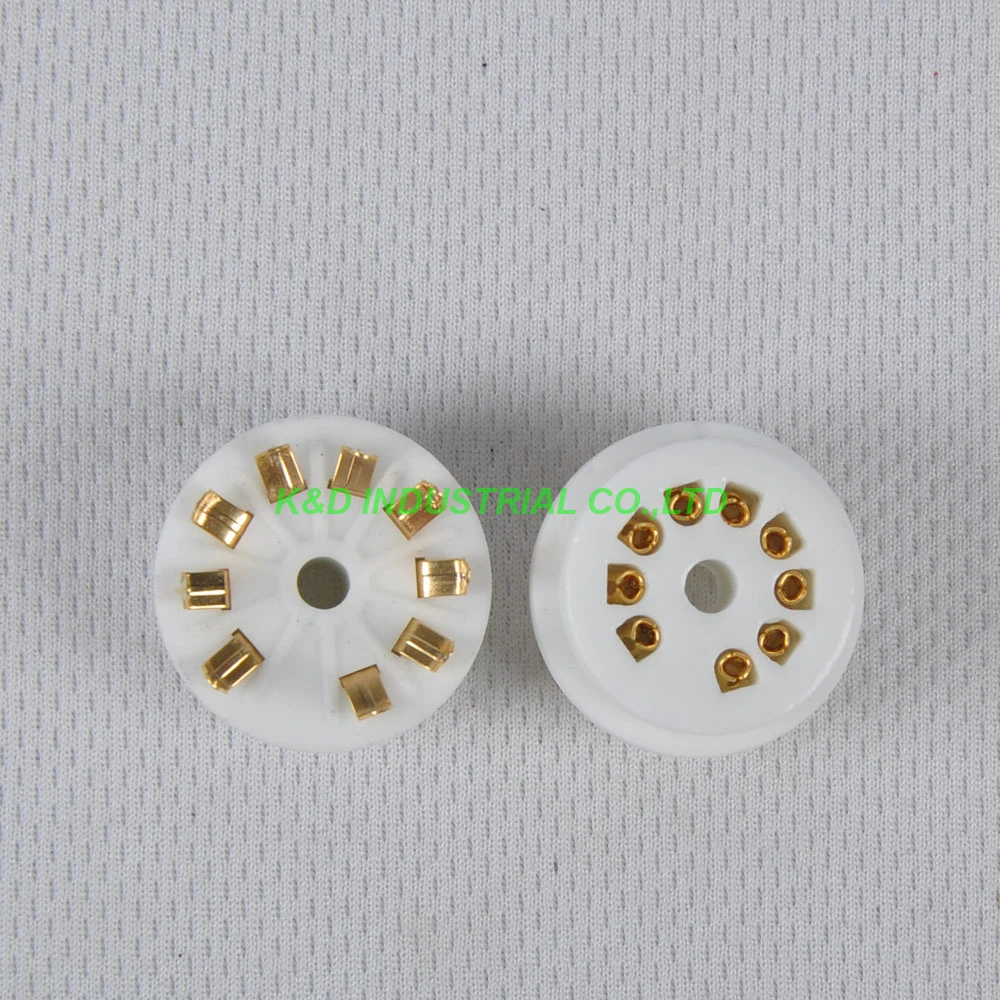  9pin Ʃ  PCB  ÷Ʈ, 6DJ8 12AX7 ECC83 Ÿ , 4 ǽ