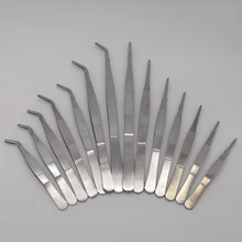 Антистатический ручной инструмент из нержавеющей стали Пинцет Комплект Высокоточный бытовой медицинский удлинитель длинный электронный ремонт пищевой зажим