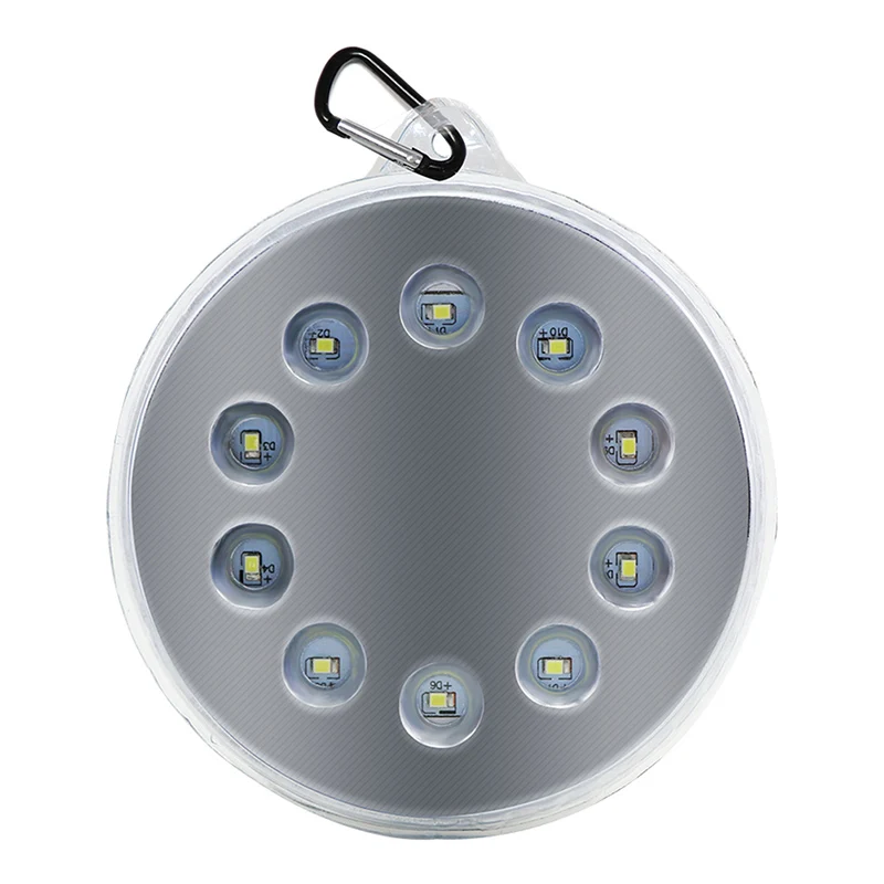 

Outdoor Camping Lantern Solar Powered Folding Portable Waterproof Compression Tent Lamp Lighting Tool