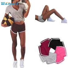 Новинка, женские спортивные шорты с поясом, летние обтягивающие шорты для йоги, спортзала, тренировок, A3X15