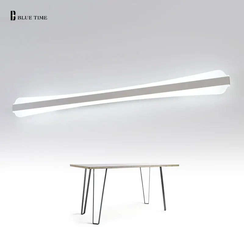 

38CM 52CM Bathroom Wall Light Fixed Device Makeup Bathroom Mirror Front Lights Modern Led Wall Lamp AC90-260V