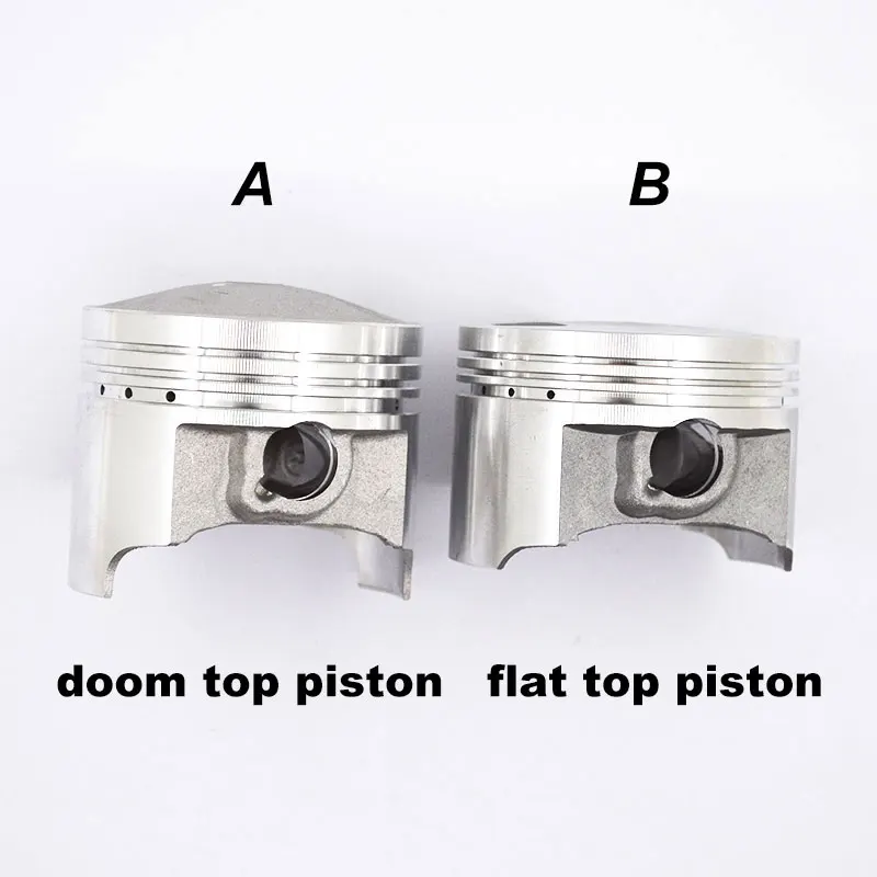 Kit de cilindro de la motocicleta 62mm de gran diámetro para SUZUKI GS125 GN125 EN125 GZ125 DR125 TU125 157FMI K157FMI modificado actualización del motor
