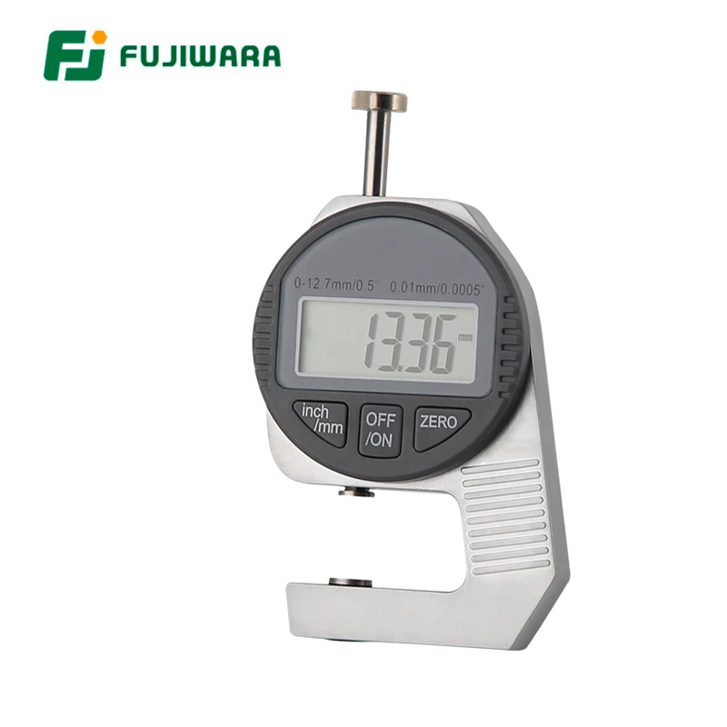 FUJIWARA штангенциркуль 0 12 7 мм инструмент для измерения толщины кожи тонкой пленки