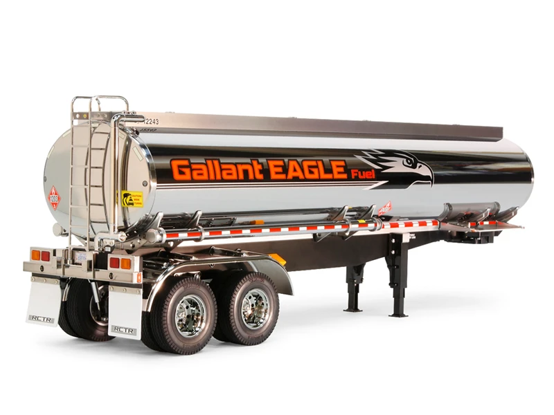 Tamiya 1:14 трактор грузовик топливный танкер трейлер Gallant Eagle EP радиоуправляемые