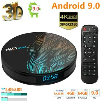 

Android 9.0 Smart TV BOX RK3328 4GB+16GB 64GB 4K Wifi Media Player Top Box