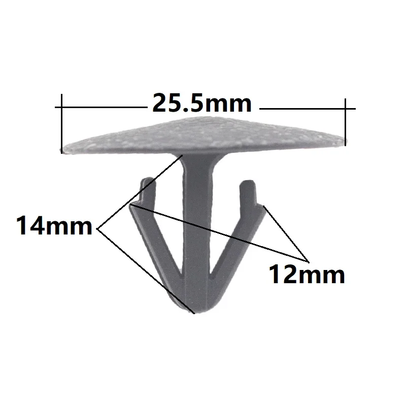 

KE LI MI 100x Automobile Interior noise cotton Clip Snap Fasteners Rivet For Hyundai