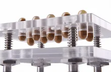ONLY $15.9 mini Manual capsule filler all size capsules (000#-5#), 10pcs/time