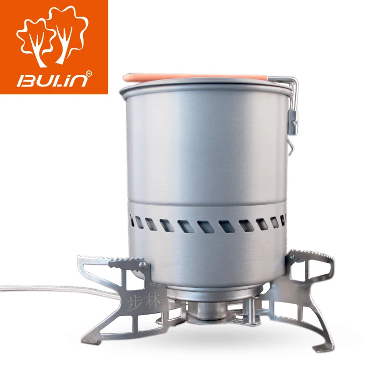 Портативная газовая мини плита BULIN BL B16 Складная для кемпинга приготовления