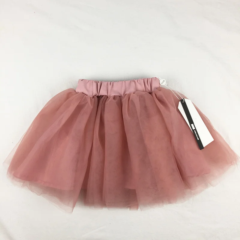 Розовые юбки для маленьких девочек; Праздничная юбка-пачка принцессы из мягкой вуали для маленьких девочек; Детские костюмы
