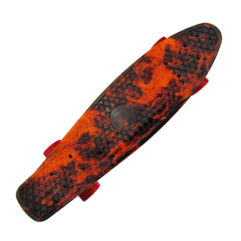 Бесплатная доставка профессиональный полный скейтборд kaykay paten 22 griptape ретро мини