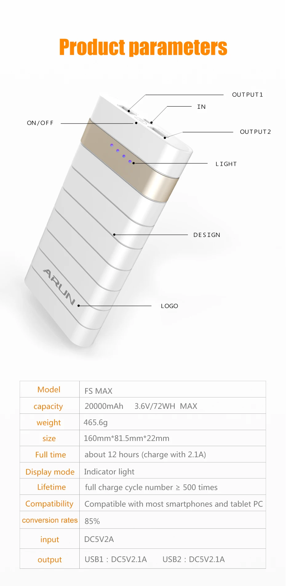 mobile battery - usb power bank
