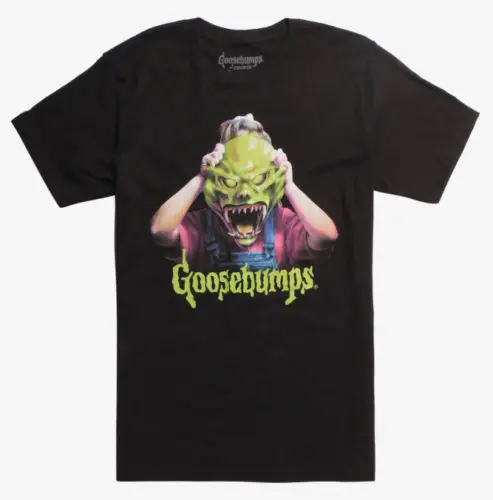 Goosebumps маска призрака футболка Новинка 100% Аутентичная хлопок Классическая Летняя