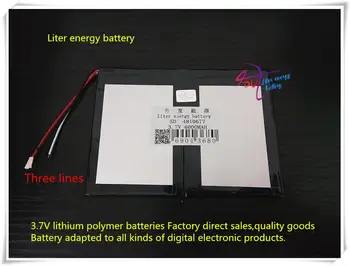 

3.7V 6000mAH 4810677 Polymer lithium ion / Li-ion battery for tablet pc,cell phone,POWER BANK