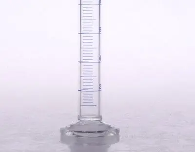 500 мл Градуированный лабораторный стеклянный жидкий цилиндр с стеклянной пробкой