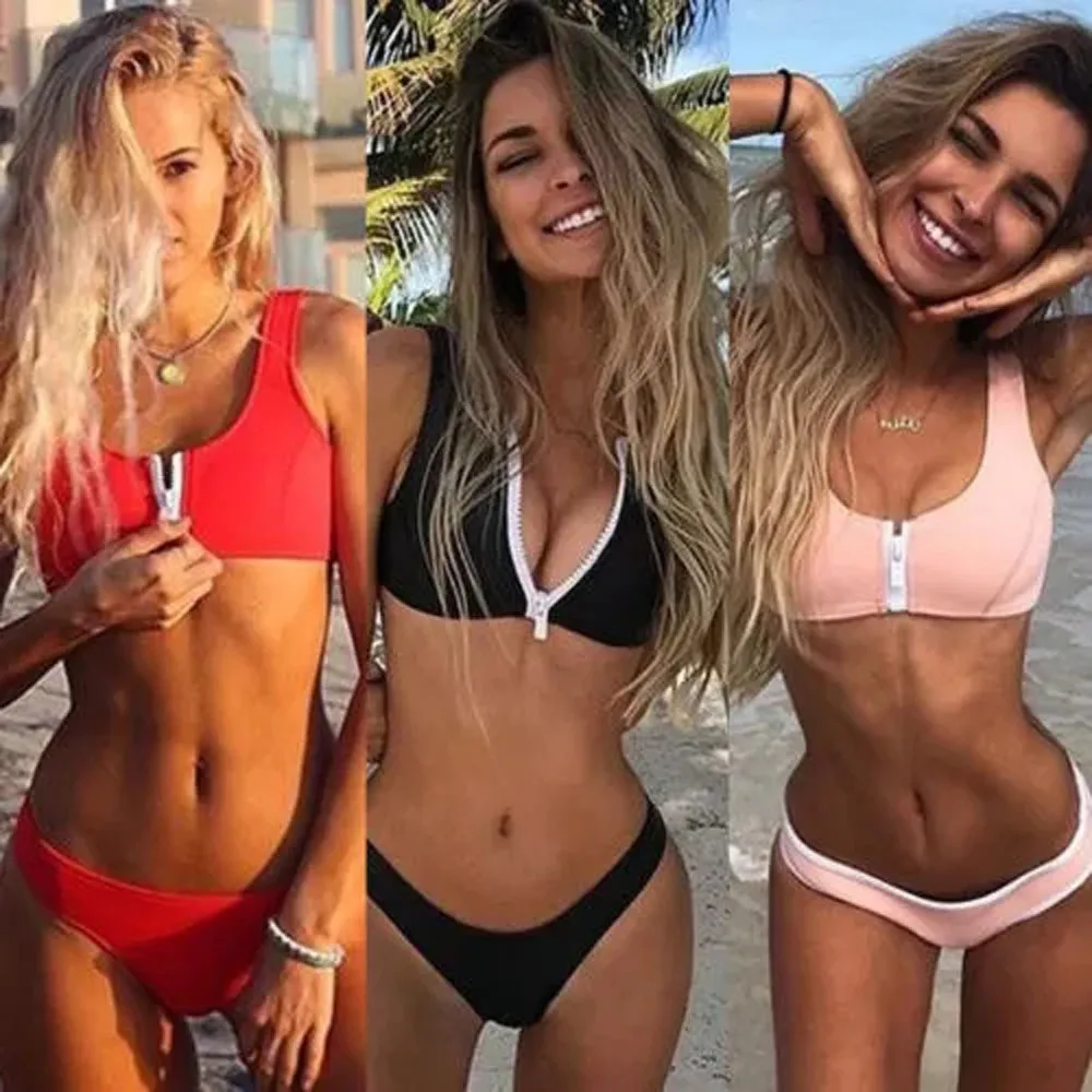 

Women Bandage Bikini Set Swimsuit separate Bathing Beachwear Push-up Swimsuit women's swimwear bikini costumi da bagno donna