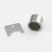 Антивандальный и Противоугонный водосберегающий кран аэратор для общественных, больничных и гостиничных кранов 5 литров в минуту