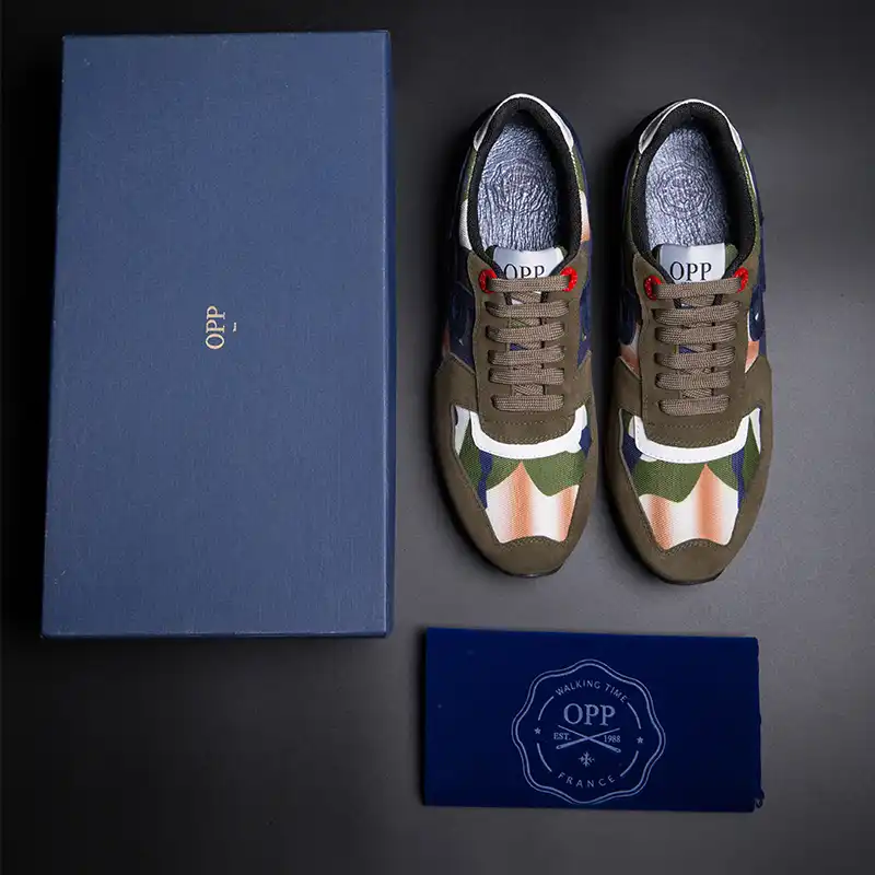 military style sneakers