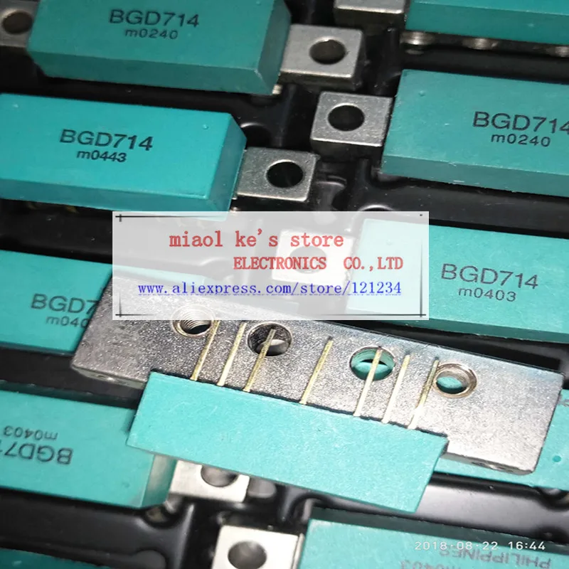 

CATV Module BGD714 bgd714 [ SOT-115J ]- 395mA 750MHz 20.3dB gain power doubler amplifier